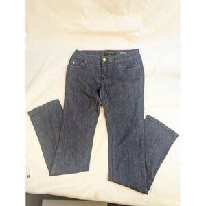 RocaWear Women’s Jeans Size 7 Simone‎ Straight Leg Mid Rise Embellished Pocket